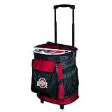 Logo Brands 191-57 NCAA  Ohio State Buckeyes Rolling Cooler