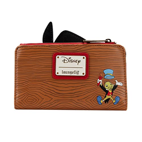 Loungefly Disney Pinocchio Peeking Faux Leather Flap Wallet2