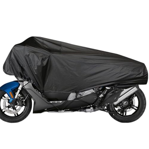 Uoqpty Funda para Moto Exterior - Fundas Impermeables Protección para Almacenamiento En Exteriores,Protector Media Antipolvo Todo Clima para Vehículos Eléctricos y Protección Solar Todas Las
