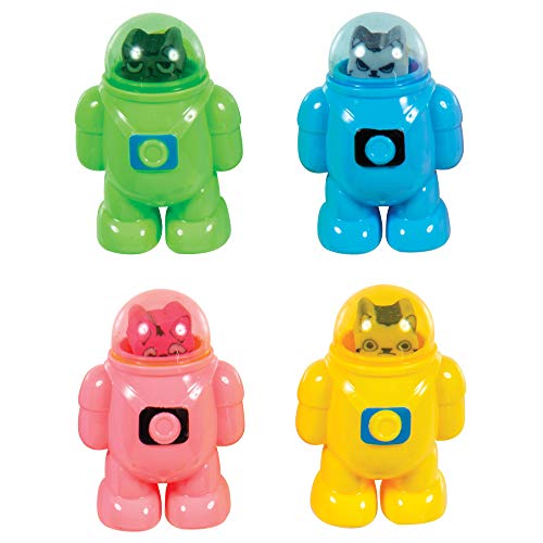 Raymond Geddes Major Tom Cat Pencil Sharpener And Eraser (Pack Of 24) #TOP18