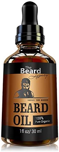 Beard Oil Conditioner - All Natural Unscented Organic Argan & Joj...