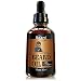 THE BEARD LEGACY Beard Oil Conditioner - All Natural Unscented Organic Argan & Jojoba Oils – Softens, Smooths & Strengthens Beard Growth – Grooming Beard and Mustache Maintenance Husband/Brother Gift.
