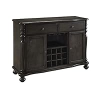Algopix Similar Product 8 - Benjara Benzara Wooden Server with Open