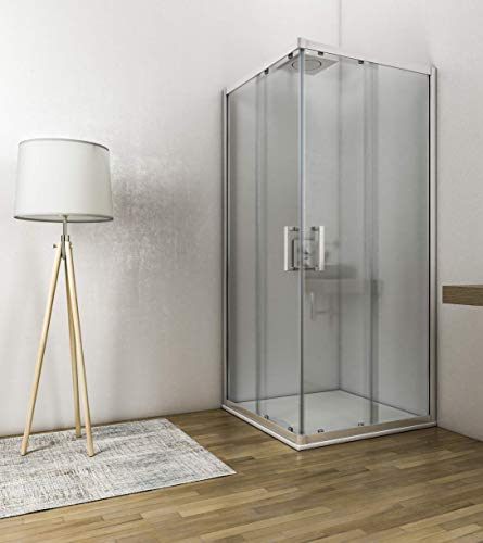 Box doccia angolare cabina con ante scorrelovi