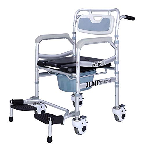 入浴用車いす 軽量 防水 シャワーチェア キャスター アルミ製 トイレ付き ブレ一キ付 介護用 立ち上がり補助 便器 リハビリ 省スペース 車椅子 歩行補助 お風呂用車いす 持ち運び 福祉用具 高齢者 敬老の日 室内 屋内