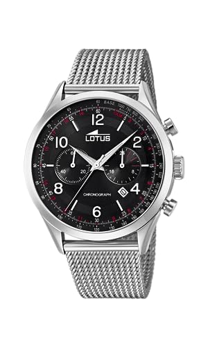 Lotus Chronograph 18555/2 montre homme idéale du bureau aux sorties