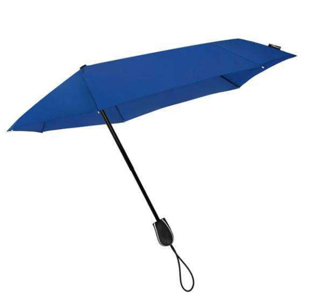 STORMini® aerodynamiczny składany parasol burzowy, niebieski, jeden rozmiar, Niebieski, taille unique