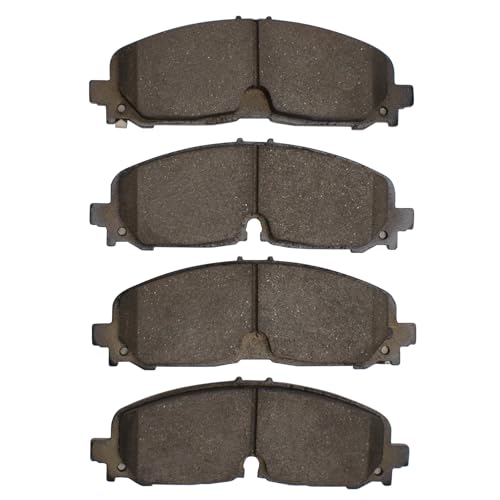 Image of DFC Front 5000 Advanced Brake Pads| Fits 2024-2025 Acura ZDX | Chevrolet Equinox, Honda Prologue; 2020-2024 Buick Enclave| Automotive Replacement Brake Pads| Hardware