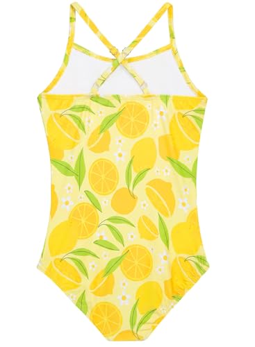 Image of Girls One Piece Swimsuits Cute Ruffles Swimming Bathing Suit with Adjustable Straps Beach Pool Kids Swimwear 3T-12