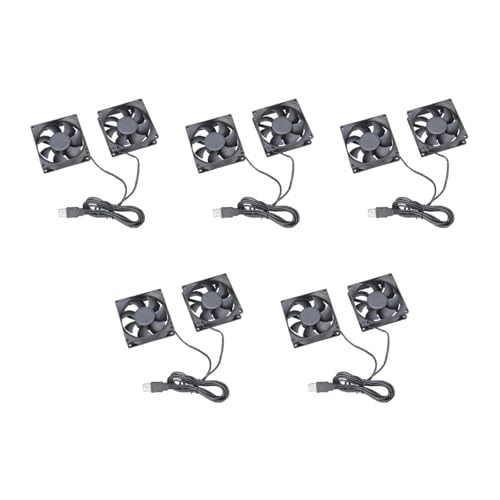 Ventilateur USB 8025 haute performance pour refroidir un ordinateur fixe