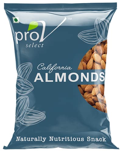 Image of ProV Select California Almonds | Whole Raw Almonds | High Protein, Vitamin E & Antioxidants | No Mixing, No Middlemen | 200 g