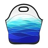 Facile à laver et à transporter : le sac à déjeuner est facile à laver, il suffit de le rincer ou de le laver en machine et de le sécher à l'air libre. Ainsi, vous n'avez plus besoin de vous soucier des déversements à l'intérieur ou à l'extérieur de votre sac à déjeuner. Il est également très léger et portable, adapté pour vous permettre de le transporter tous les jours.