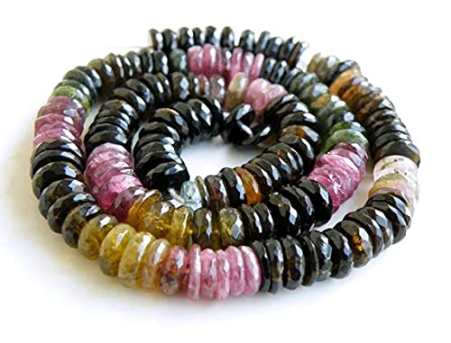 Tourmaline naturelle en perles pour fabriquer un cadeau d'anniversaire personnalisé