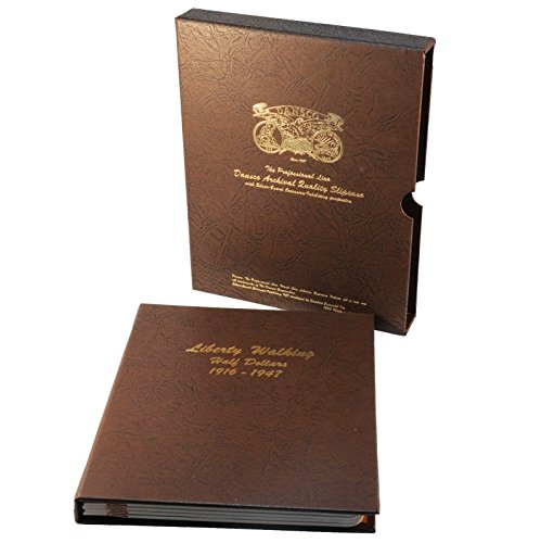 Dansco US Liberty Walking Half Dollar Coin Album 1916-1947#7160 with Slipcase