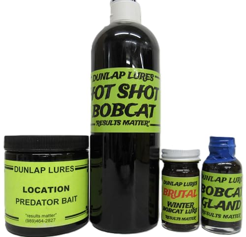 Dunlap's Professional Bobcat Trapping Bait and Lure Kit Dunlap Lures K-41