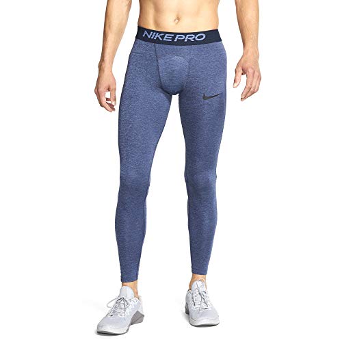 Nike M NP TGHT Mallas, Hombre, Obsidian/Ocean Fog/Black, M