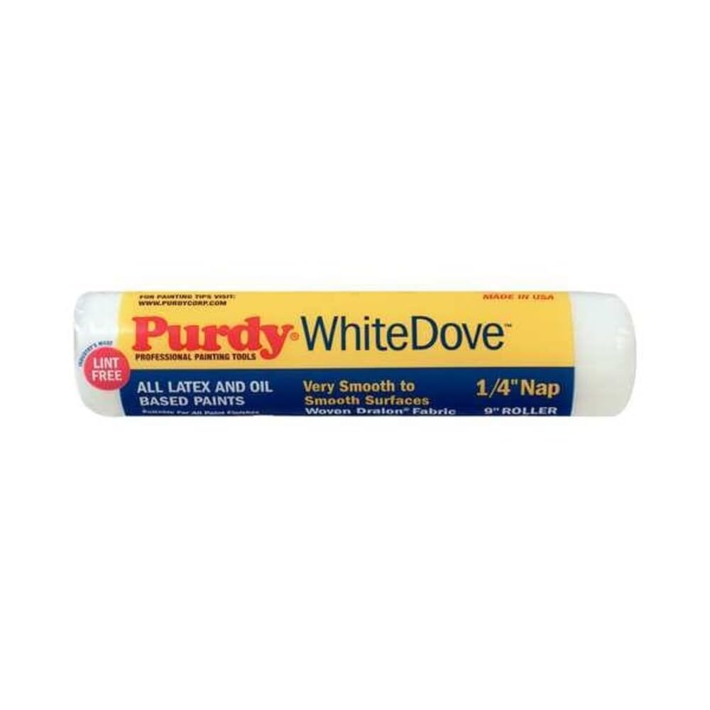 Purdy 9" Paint Roller Cover, 1/4" Nap, Woven Dralon 144662091-1 Each