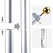Voilamart 20 FT Sectional Flag Pole Heavy Duty Aluminum Flag Poles Outside In Ground with 3'*5' American Flag and Gold Ball for Residential or Commercial Use