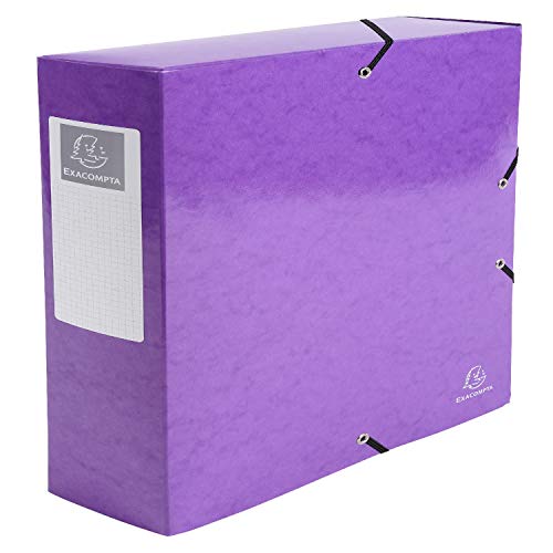 Exacompta Iderama archiefdoos, 80mm rug, A4 - verschillende kleuren, verpakking van 6 stuks - Image 6