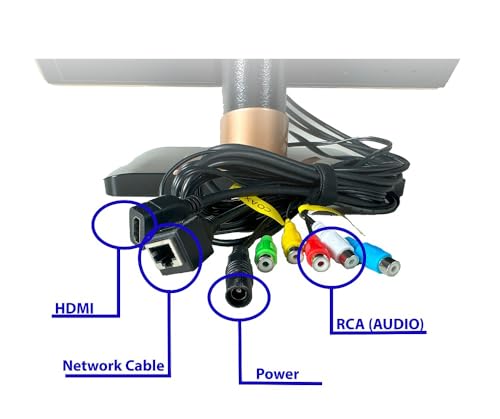 Acesonic KOD-6880 8TB Single Hard Drive Multimedia Karaoke Player Android Jukebox System Built-in 22 Inch Touch Screen with 80,000 Songs