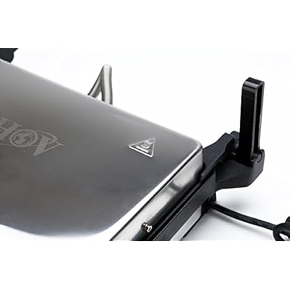 SHOV KONTAKTGRILL MULTIGRILL TANDUR ELEKTRO GRILL TOASTER MIT ODER OHNE KASSEROLLE TAVA & GRANIT ODER TEFLON ZUR AUSWAHL (Granit + Kasserolle) – Bild 4