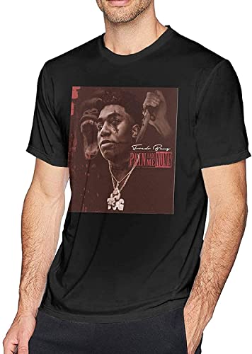 Fredo Bang T-Shirt Short Sleeve Casual Fashion Novelty Crew Neck Summer Cotton Tee Tops Men Women Black T-Shirts à Manches Courtes(Small)