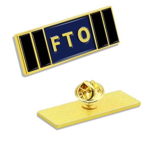 Image of 10 /20 /50 /100 /Pcs Field Training Officer FTO Police lapel Pins Bulk Badge Insignia Citation Merit Award Commendation Bar Pin Buttons Souvenir