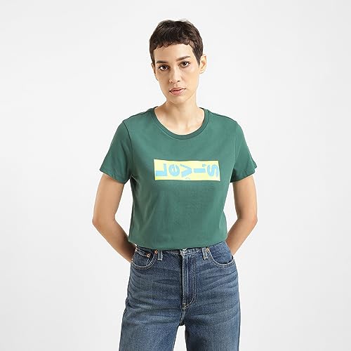 Image of Levi's Women's Brand Logo Crew Neck T-Shirt