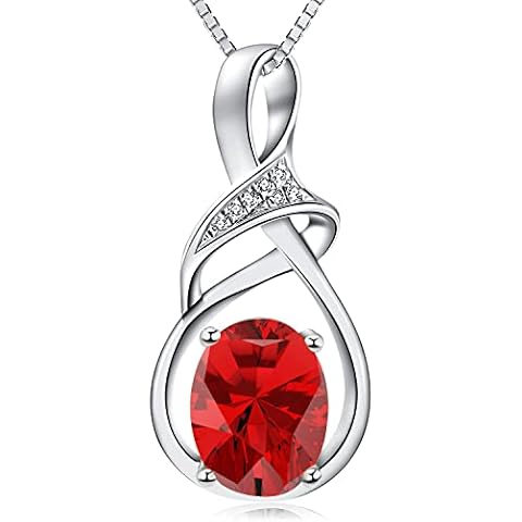 HXZZ Birthstone Gemstone Pendant Necklace Cover