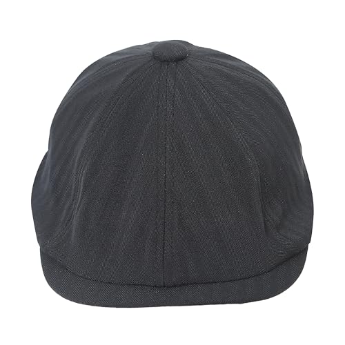 Image of FabSeasons Cotton Ivy Flat Golf Cap - Classic Newsboy Gatsby Hat for Men