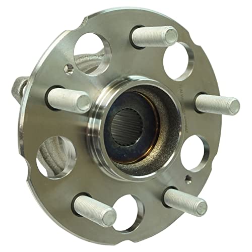 Image of TRQ Rear Driver and Passenger Side Wheel Bearing and Hub Assembly Set 2 Piece Compatible with 2012-2016 Honda CR-V AWD 2013-2015 Acura RDX AWD