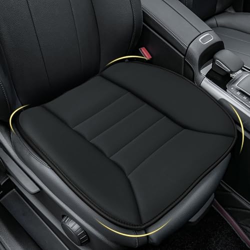 車用シートクッション 3cm低反発メモリーフォーム オフィスチェア対応 クッション – ブラック