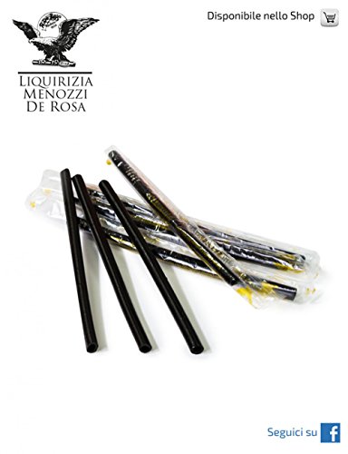 Menozzi De Rosa, Pure Hard Licorice Juice Stick 8gr wrapped (75 pcs)