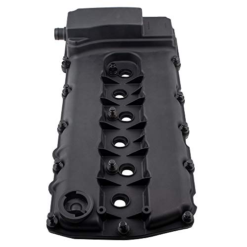 Image of Engine Valve Cover with Gasket for Audi Q7 2007-2010 Volkswagen CC 2009-2016 Passat 2006-2016 Touareg 2007-2017 V6 3.6L, 03H103429L 03H103429H 03H103429D 03H103429C 03H103429B