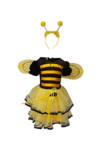 Image of Kaku Fancy Dresses Insect Costume for Kids, Ant, Grasshopper, Lady Bird, Honey Bee Costume for Boys & Girls