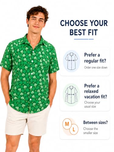 Image of Yoimira Hawaiian Shirts for Men, Print Mens Casual Short Sleeve Button Down Shirts Floral Aloha Beach Shirt