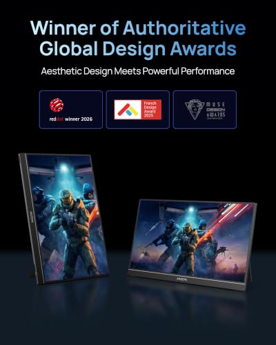 Image of ARZOPA 16.1'' 144Hz Portable Gaming Monitor 106% sRGB - Z1FC