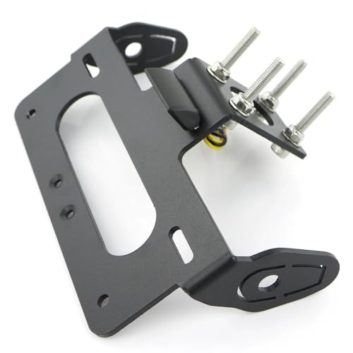 Kit suppression garde-boue YZF-R6 contre les fixations fragiles de plaque moto R6 noir