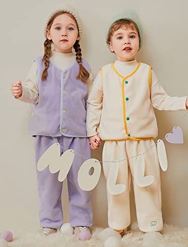 Mollimelli Friends 2T~8Y Warm Vest Or Pants Toddlers Babygirls Babyboys Kids Unisex Cute Basic Vest Or Pants #TOP2