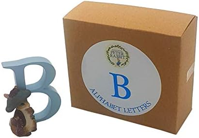 OFFICIAL LICENSED BOXED CERAMIC BEATRIX POTTER BENJAMIN BUNNY ALPHABET LETTER B