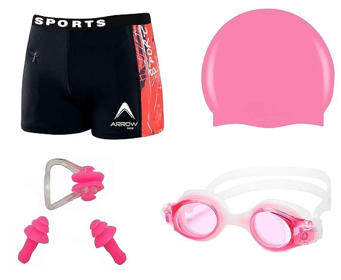 LEBAMI Swimming Kit for Boys | Swimming Costume for Boys | Swimming Goggles for Kids | Swimming Cap for Kids (B0D2DLLN1F) Amazon Price History, Amazon Price Tracker