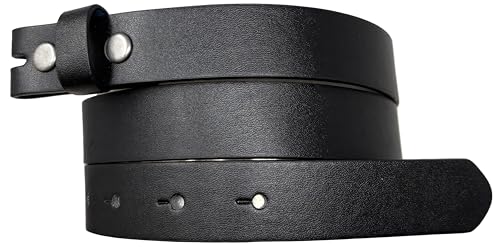 BC Belts Womens Thin Leather Belt Strap with Smooth Grain Finish 1