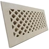 Griglia di aerazione e ventilazione in Pietra Leccese per cassetta rettangolare 300mm x 100mm uso interno esterno con rete alluminio anti insetti TUTTE LE MISURE PRODUZIONE MONTEDURO GRPL_R_03_otranto