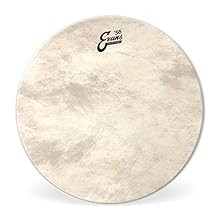 16" drum head for use with bass drum style hoops Calftone is a synthetic alternative that embodies the look and sound of traditional calfskin Made using a blend of unique materials to produce warm, full, and rich tones Exclusive Level 360 Technology ...