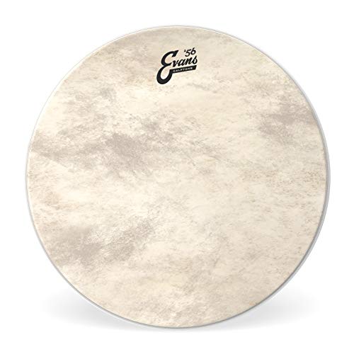 Evans Bass Drum Heads - Calftone Bass Drumhead - BD16CT - 16 Inch