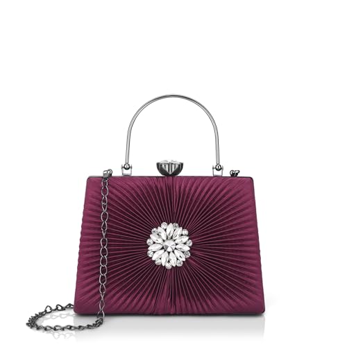 Image of Lavie Women's Ray Trapezoid Framed Clutch | Ladies Purse Handbag