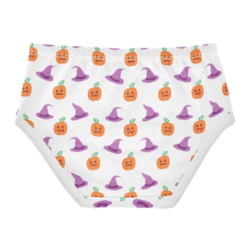 Girls' Underwear Halloween Pumpkin Witch Toddle Brief Panties 23035662