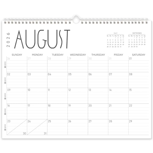 GuassLee Wall Calendar 2026-2027, 19 Months (Jun 2026-Dec 2027), 14"x11"