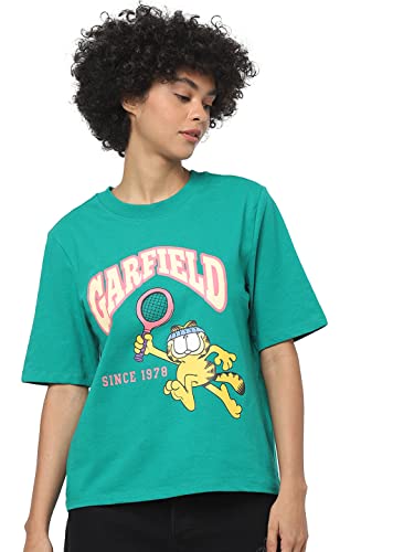 Image of ONLY Women's Cotton Regular Fit T-Shirt