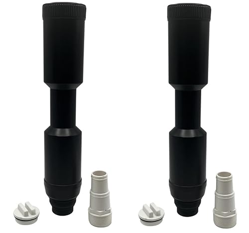 Poolzilla 2 Pack Skimmer Winterizing Kit - In-Ground Pool Skimmer Plug, 16’’ Ice Guard, & Water Line Blow Out Kit